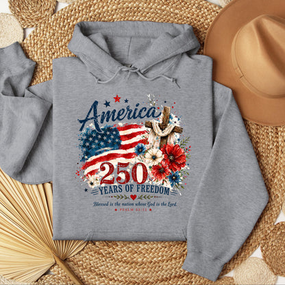 America 250 Years Of Freedom Blessed Is The Nation Whose God Is The Lord Psalm 33.12 01