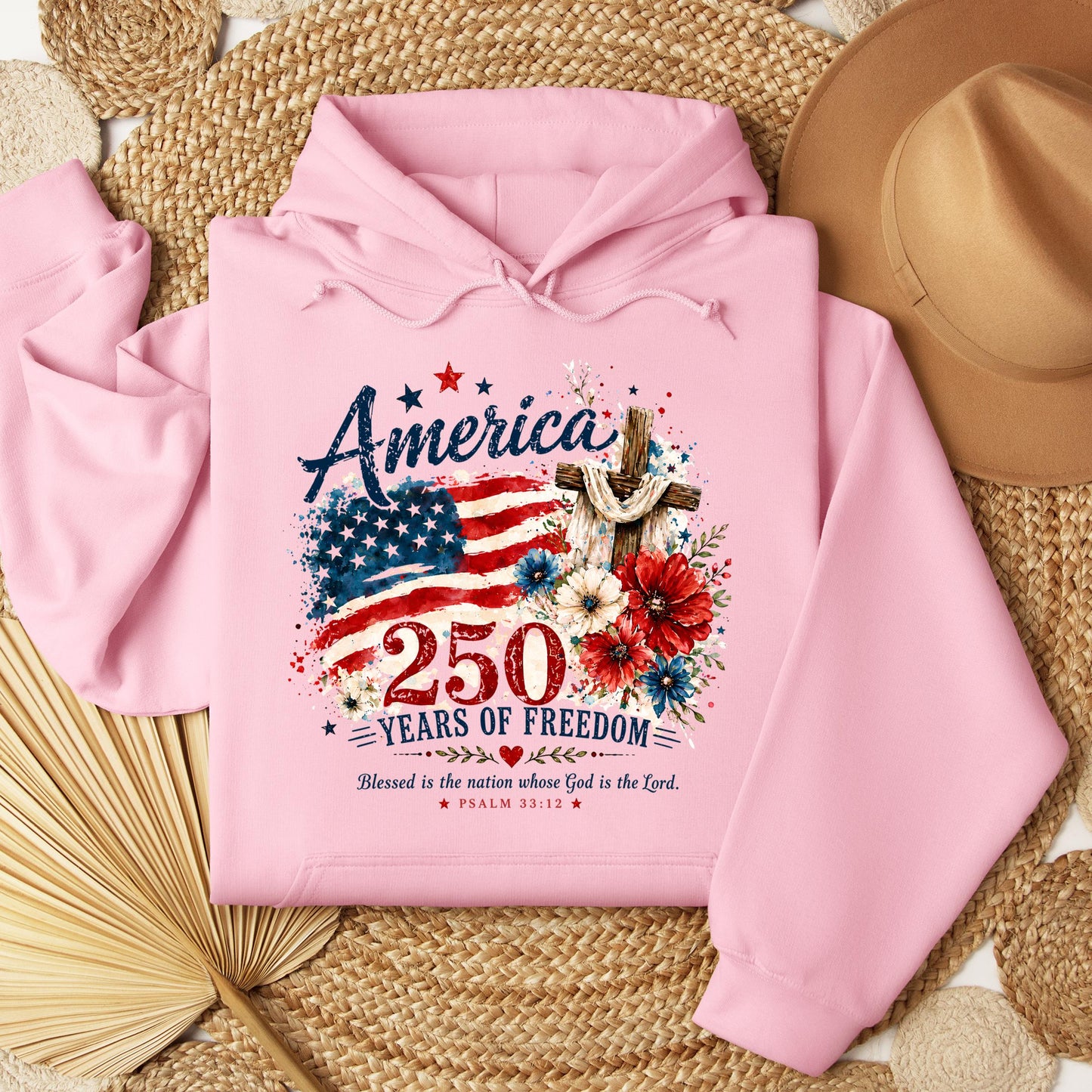 America 250 Years Of Freedom Blessed Is The Nation Whose God Is The Lord Psalm 33.12 01
