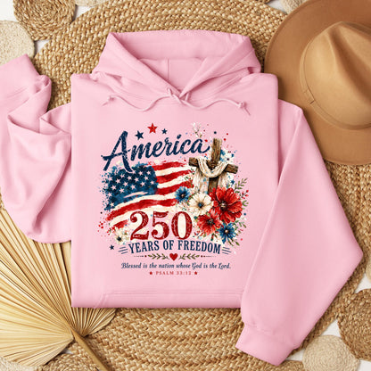 America 250 Years Of Freedom Blessed Is The Nation Whose God Is The Lord Psalm 33.12 01