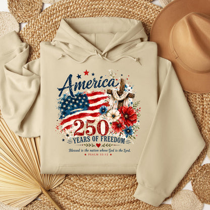America 250 Years Of Freedom Blessed Is The Nation Whose God Is The Lord Psalm 33.12 01
