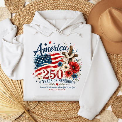 America 250 Years Of Freedom Blessed Is The Nation Whose God Is The Lord Psalm 33.12 01