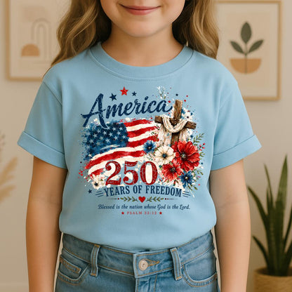 America 250 Years Of Freedom Blessed Is The Nation Whose God Is The Lord Psalm 33.12 01