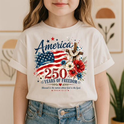 America 250 Years Of Freedom Blessed Is The Nation Whose God Is The Lord Psalm 33.12 01