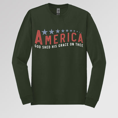 America God Shed His Grace On Thee 01