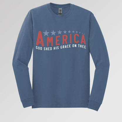 America God Shed His Grace On Thee 01