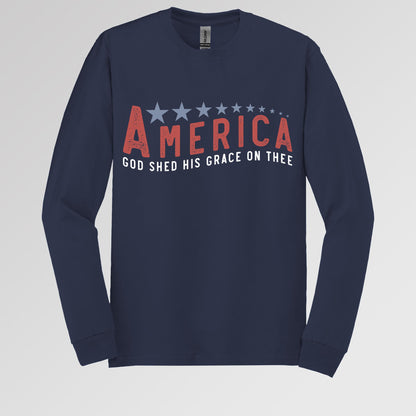 America God Shed His Grace On Thee 01