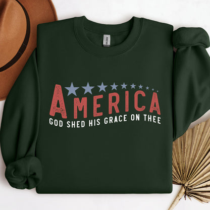 America God Shed His Grace On Thee 01