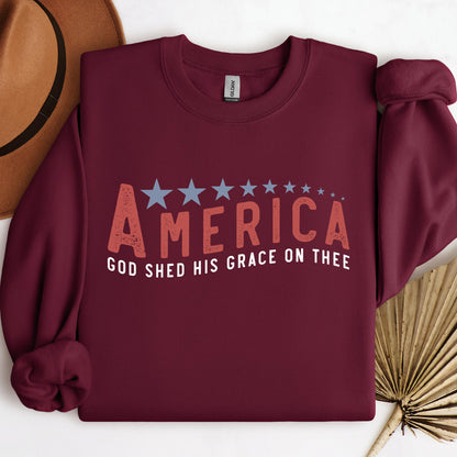 America God Shed His Grace On Thee 01
