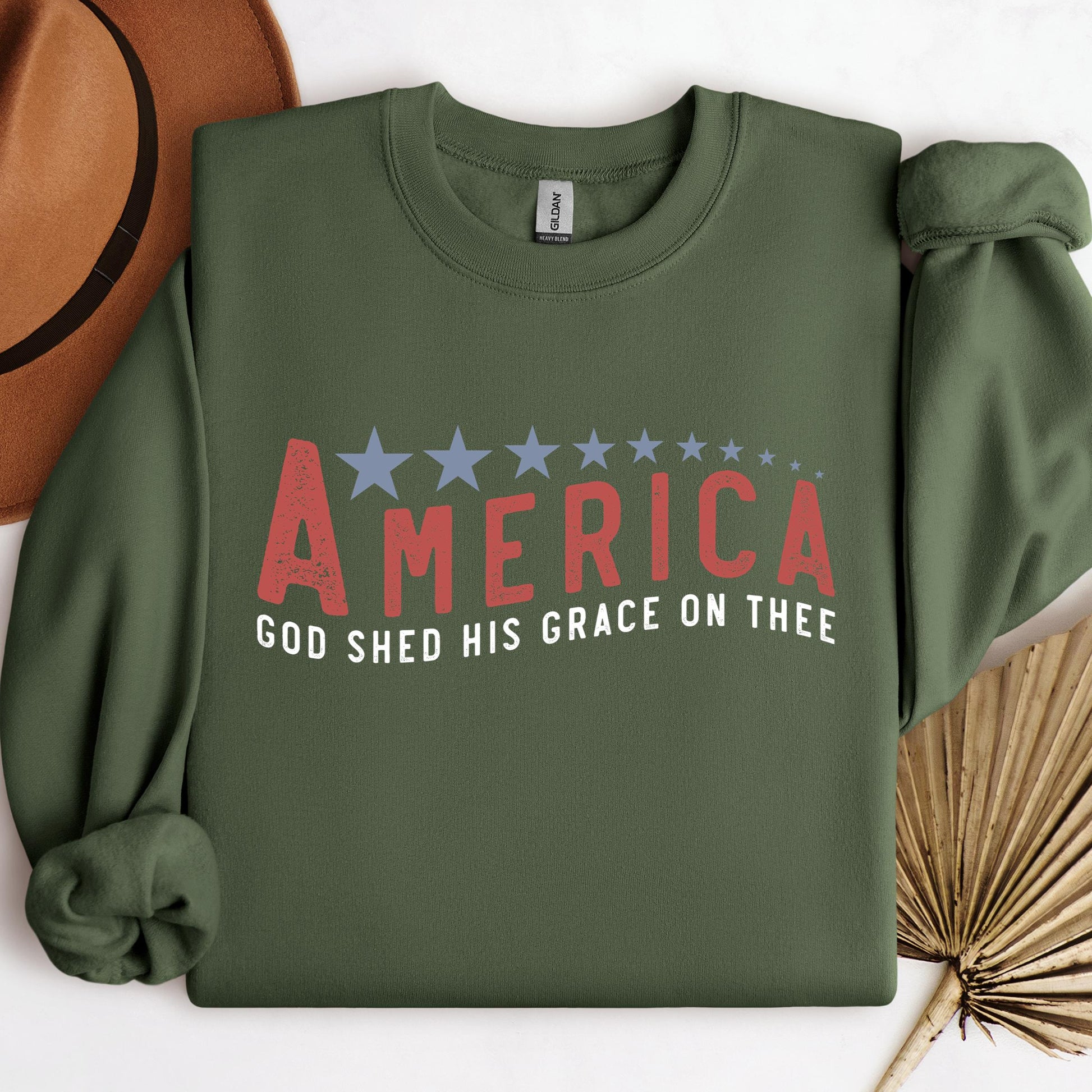 America God Shed His Grace On Thee 01