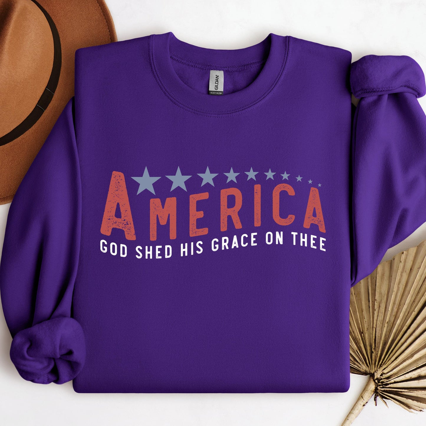 America God Shed His Grace On Thee 01