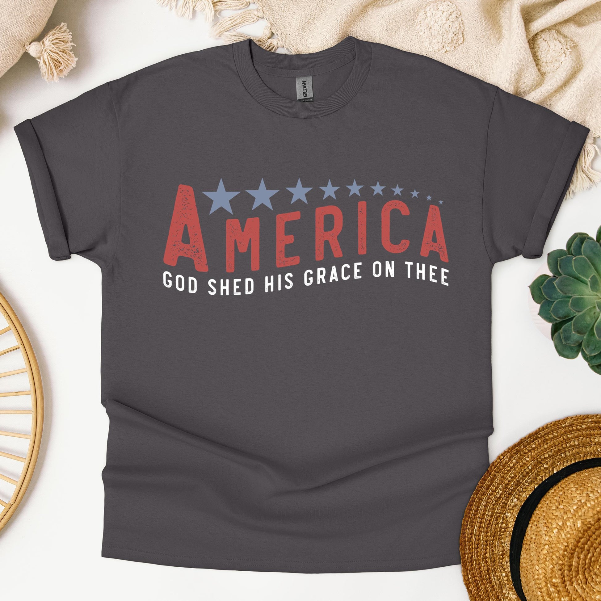 America God Shed His Grace On Thee 01