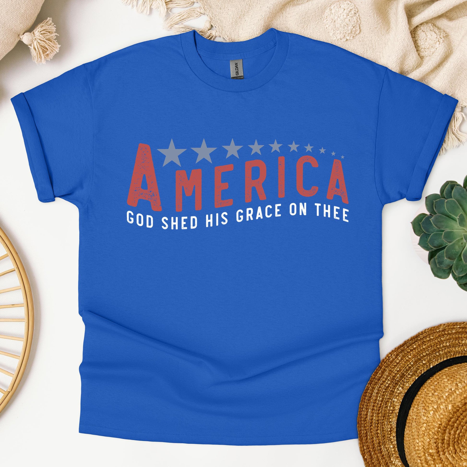 America God Shed His Grace On Thee 01