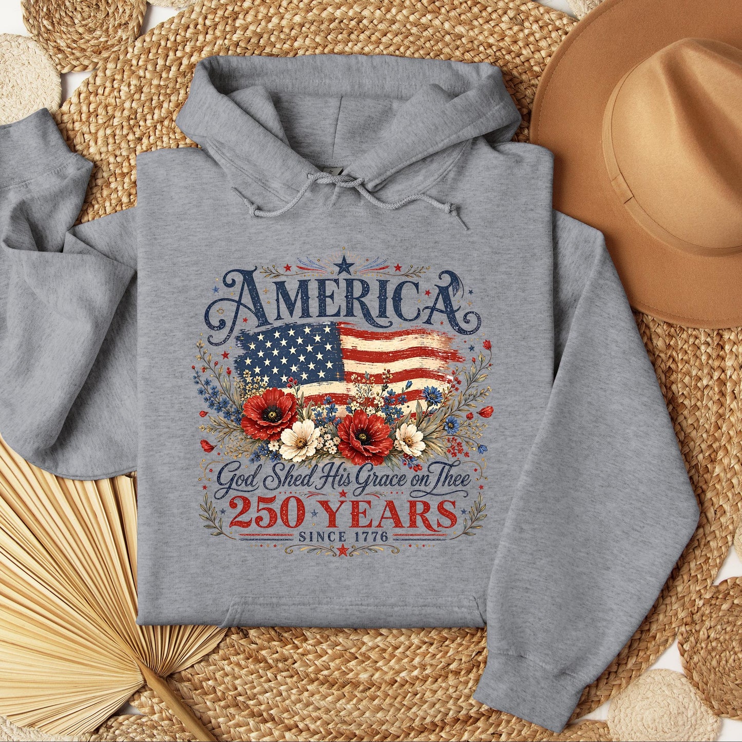 America God Shed His Grace On Thee 250 Years Since 1776 01