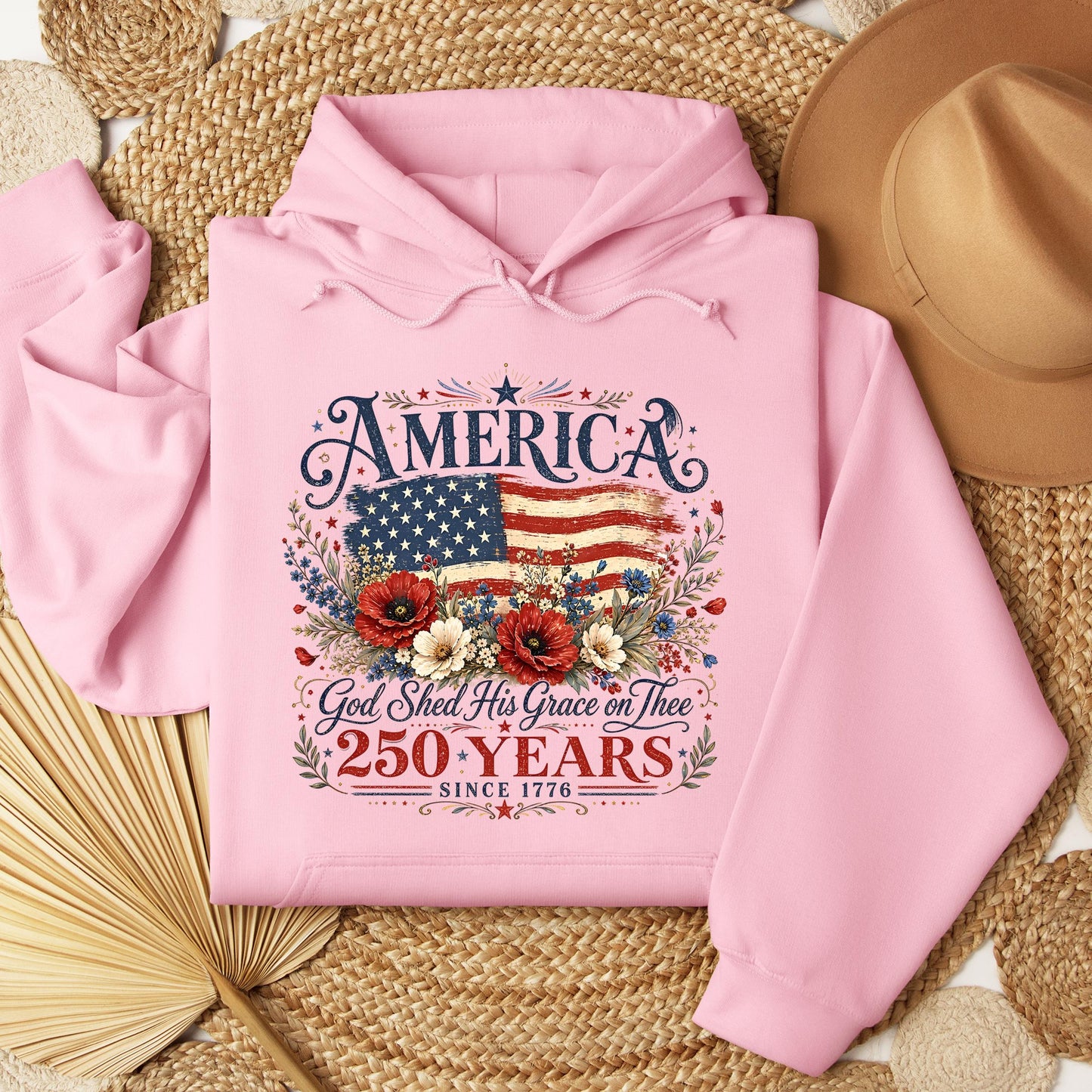 America God Shed His Grace On Thee 250 Years Since 1776 01