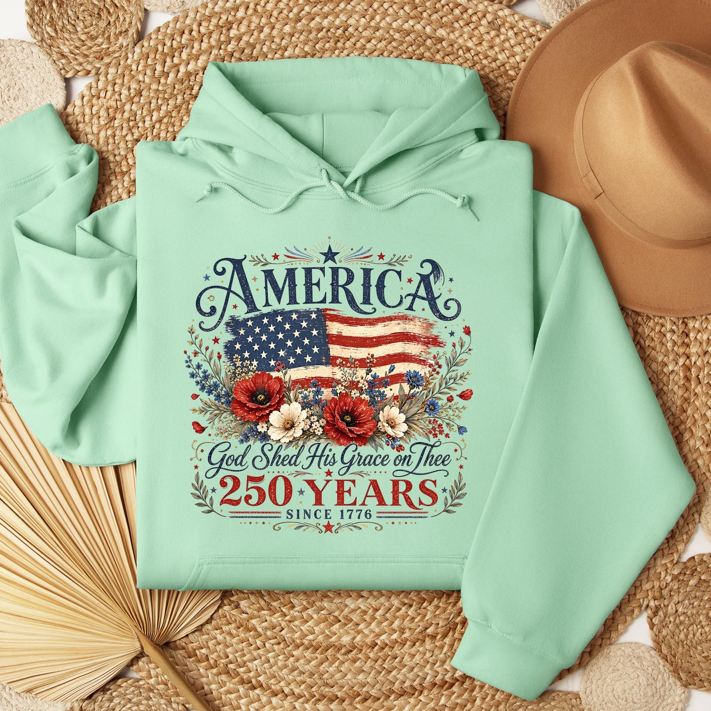 America God Shed His Grace On Thee 250 Years Since 1776 01