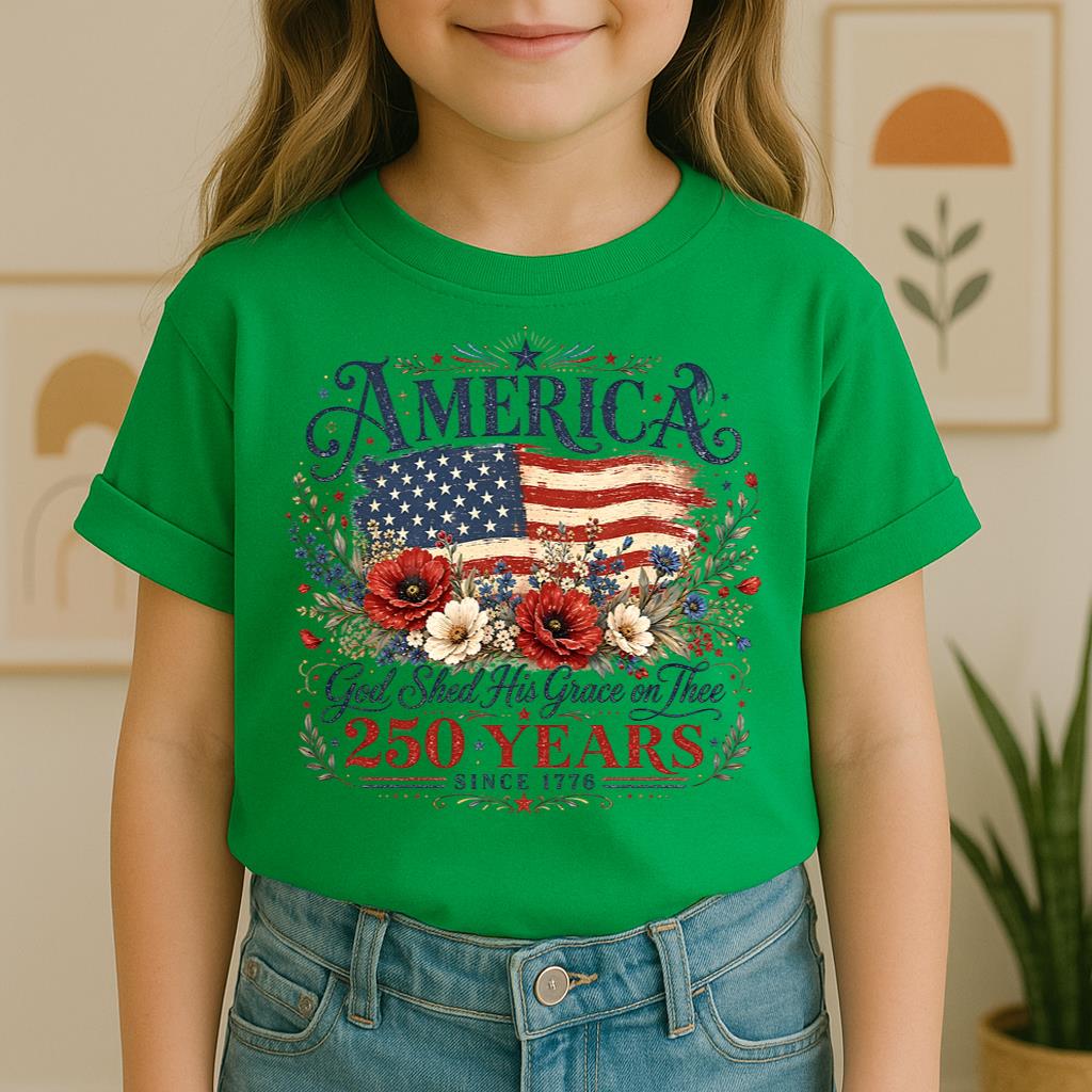 America God Shed His Grace On Thee 250 Years Since 1776 01