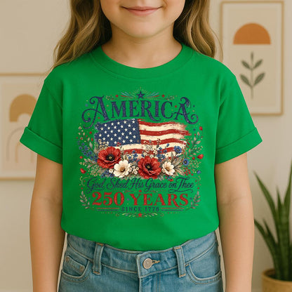 America God Shed His Grace On Thee 250 Years Since 1776 01
