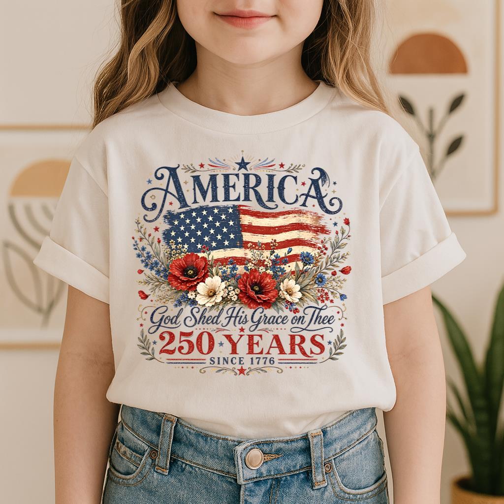 America God Shed His Grace On Thee 250 Years Since 1776 01