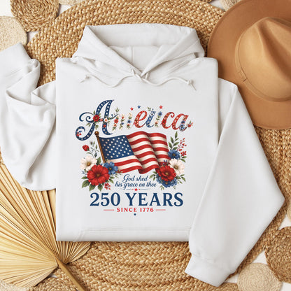 America God Shed His Grace On Thee 250 Years Since 1776 02