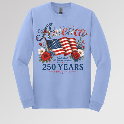America God Shed His Grace On Thee 250 Years Since 1776 02