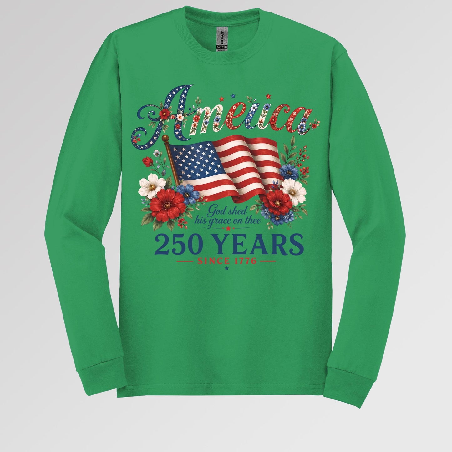 America God Shed His Grace On Thee 250 Years Since 1776 02
