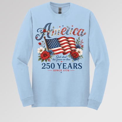 America God Shed His Grace On Thee 250 Years Since 1776 02