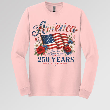 America God Shed His Grace On Thee 250 Years Since 1776 02