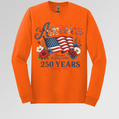 America God Shed His Grace On Thee 250 Years Since 1776 02