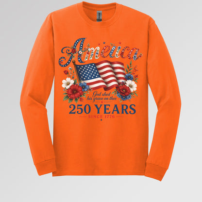 America God Shed His Grace On Thee 250 Years Since 1776 02