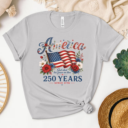 America God Shed His Grace On Thee 250 Years Since 1776 02