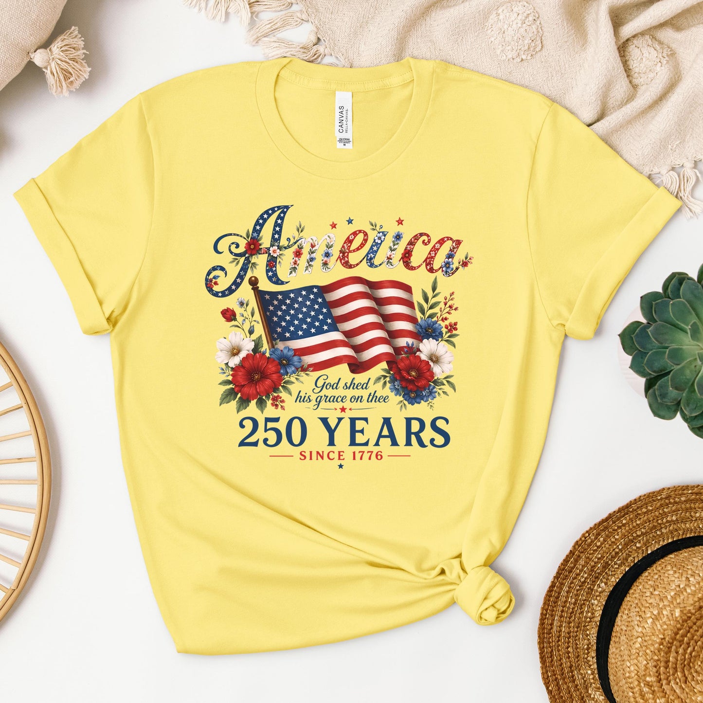 America God Shed His Grace On Thee 250 Years Since 1776 02