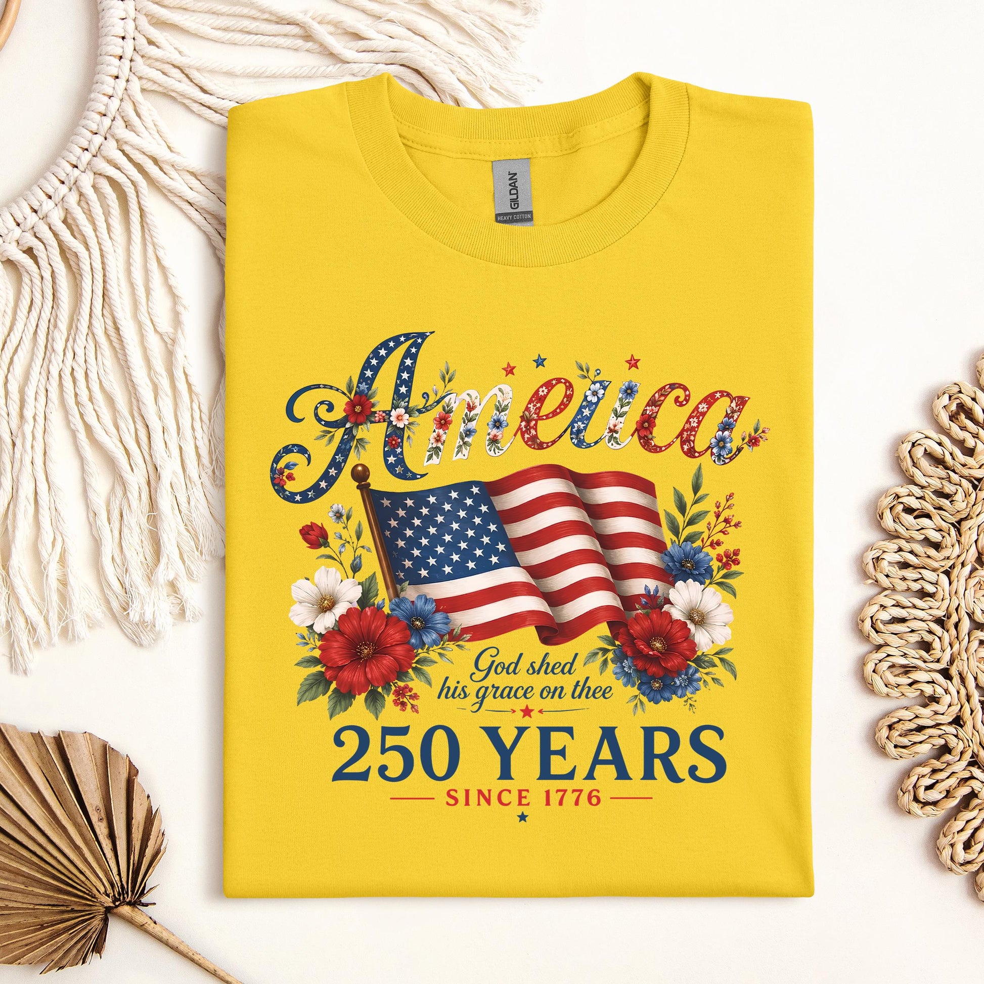 America God Shed His Grace On Thee 250 Years Since 1776 02