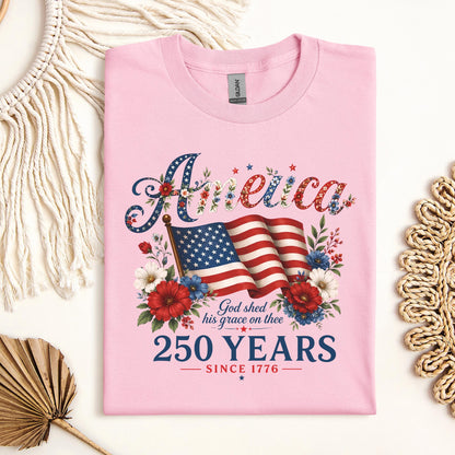 America God Shed His Grace On Thee 250 Years Since 1776 02