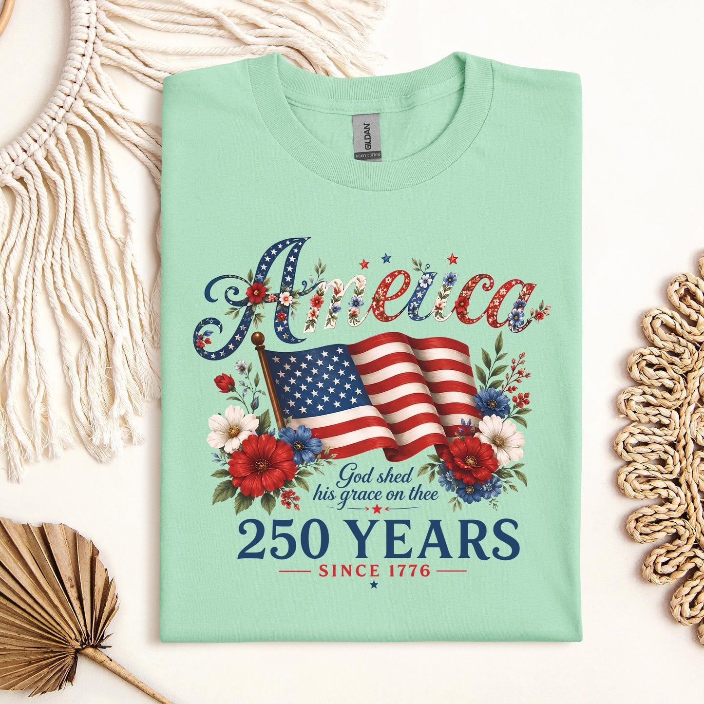 America God Shed His Grace On Thee 250 Years Since 1776 02