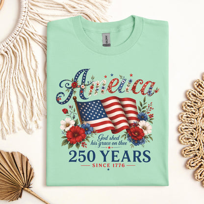 America God Shed His Grace On Thee 250 Years Since 1776 02