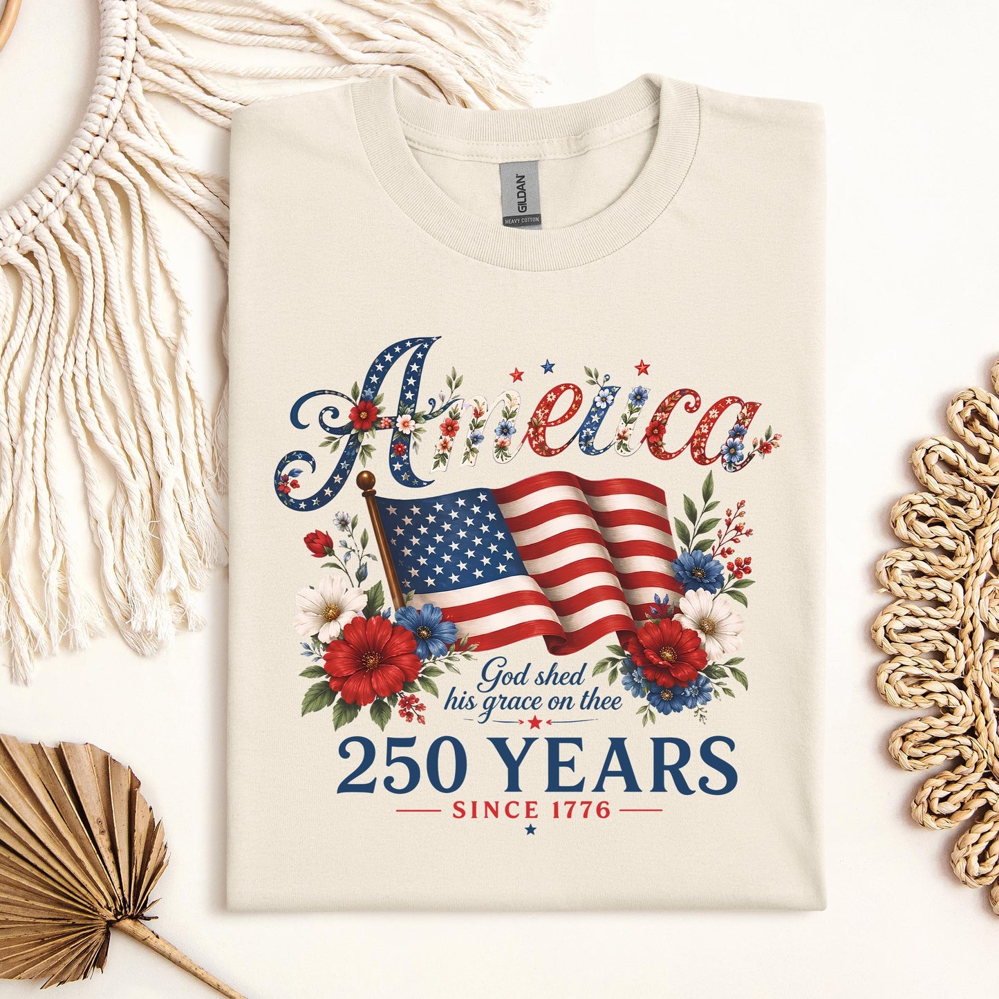 America God Shed His Grace On Thee 250 Years Since 1776 02