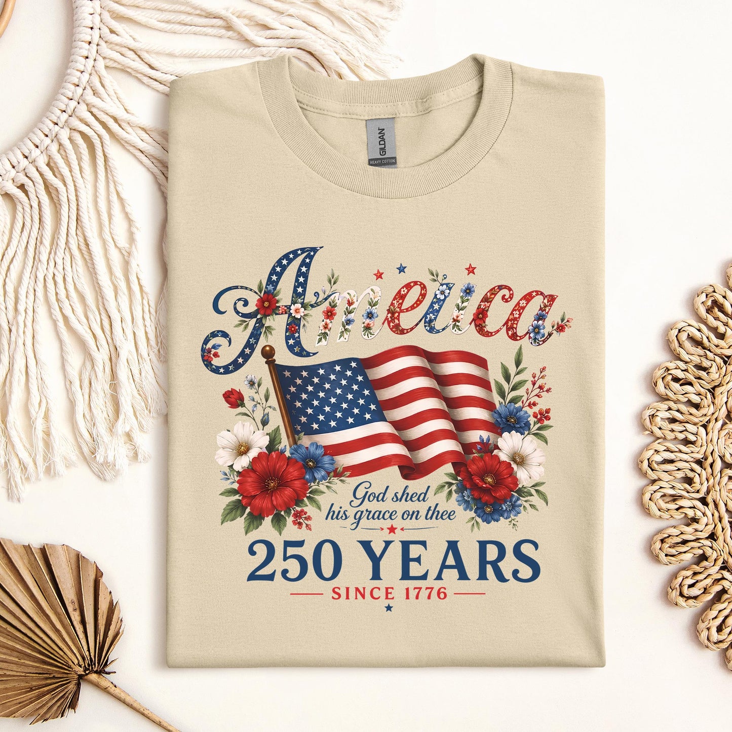 America God Shed His Grace On Thee 250 Years Since 1776 02