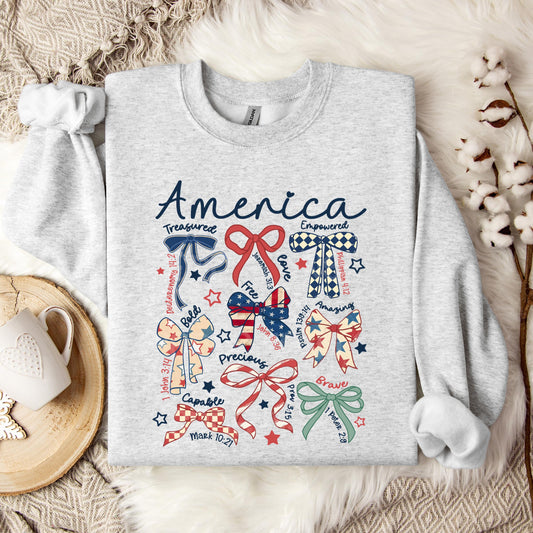 America Ribbons Sweatshirt