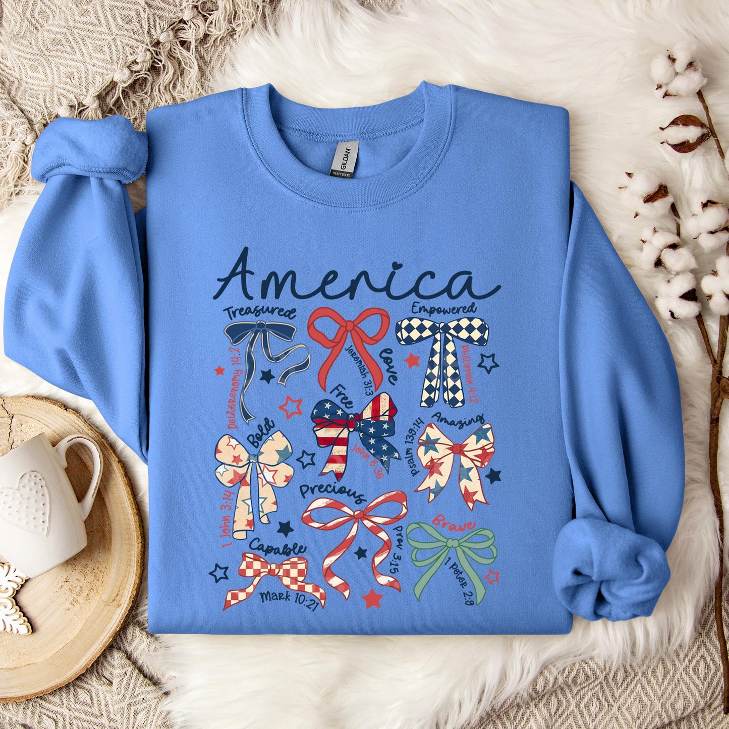 America Ribbons Sweatshirt