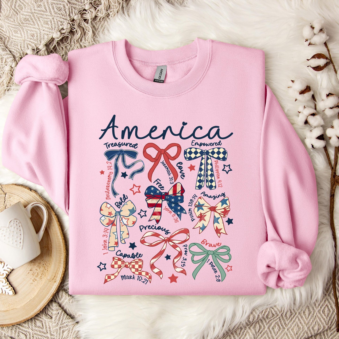 America Ribbons Sweatshirt