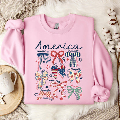America Ribbons Sweatshirt