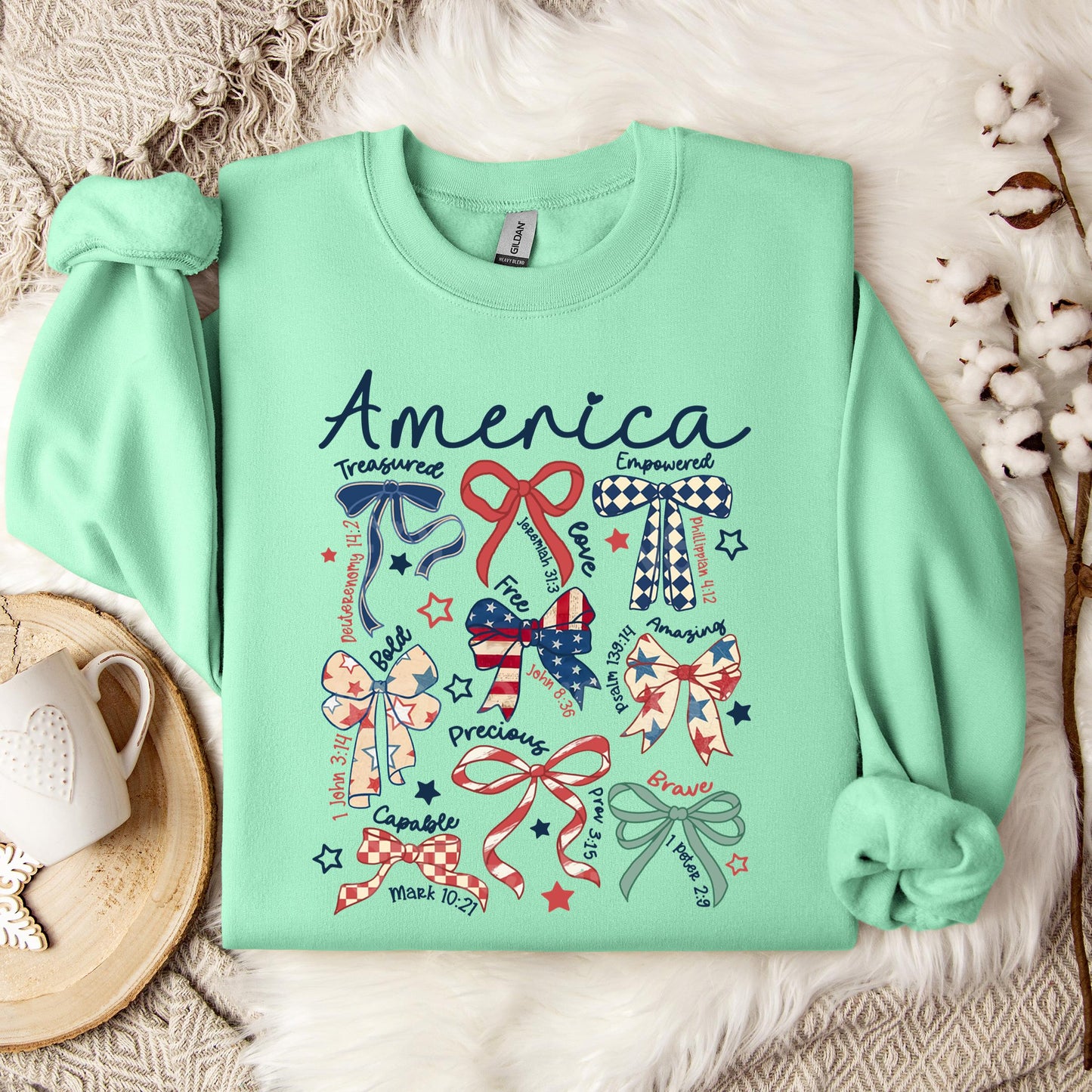 America Ribbons Sweatshirt