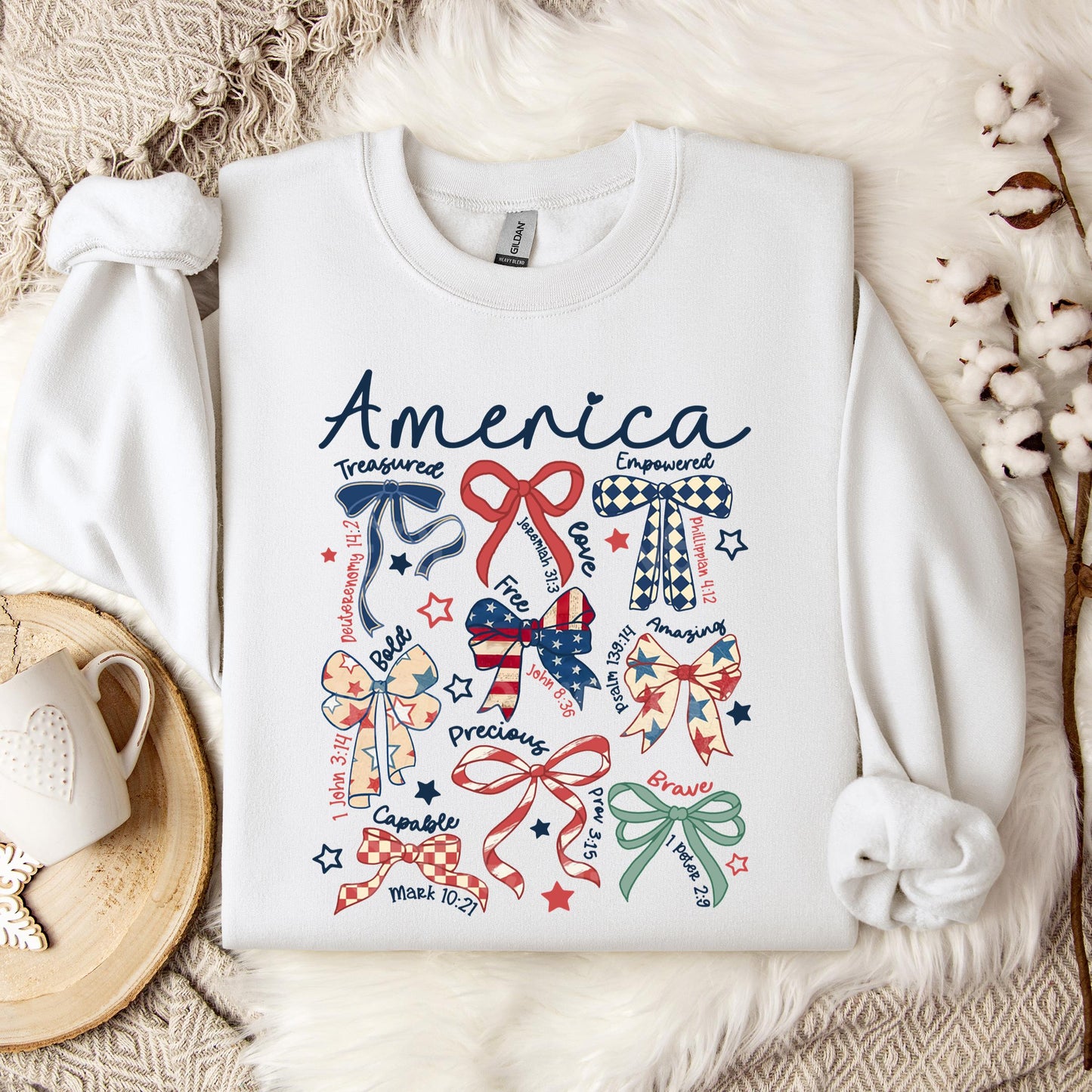America Ribbons Sweatshirt