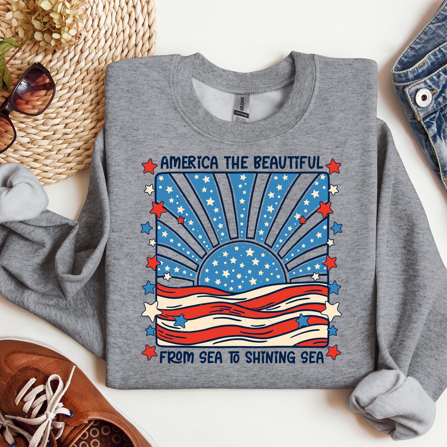 America The Beautiful From Sea To Shining Sea 01