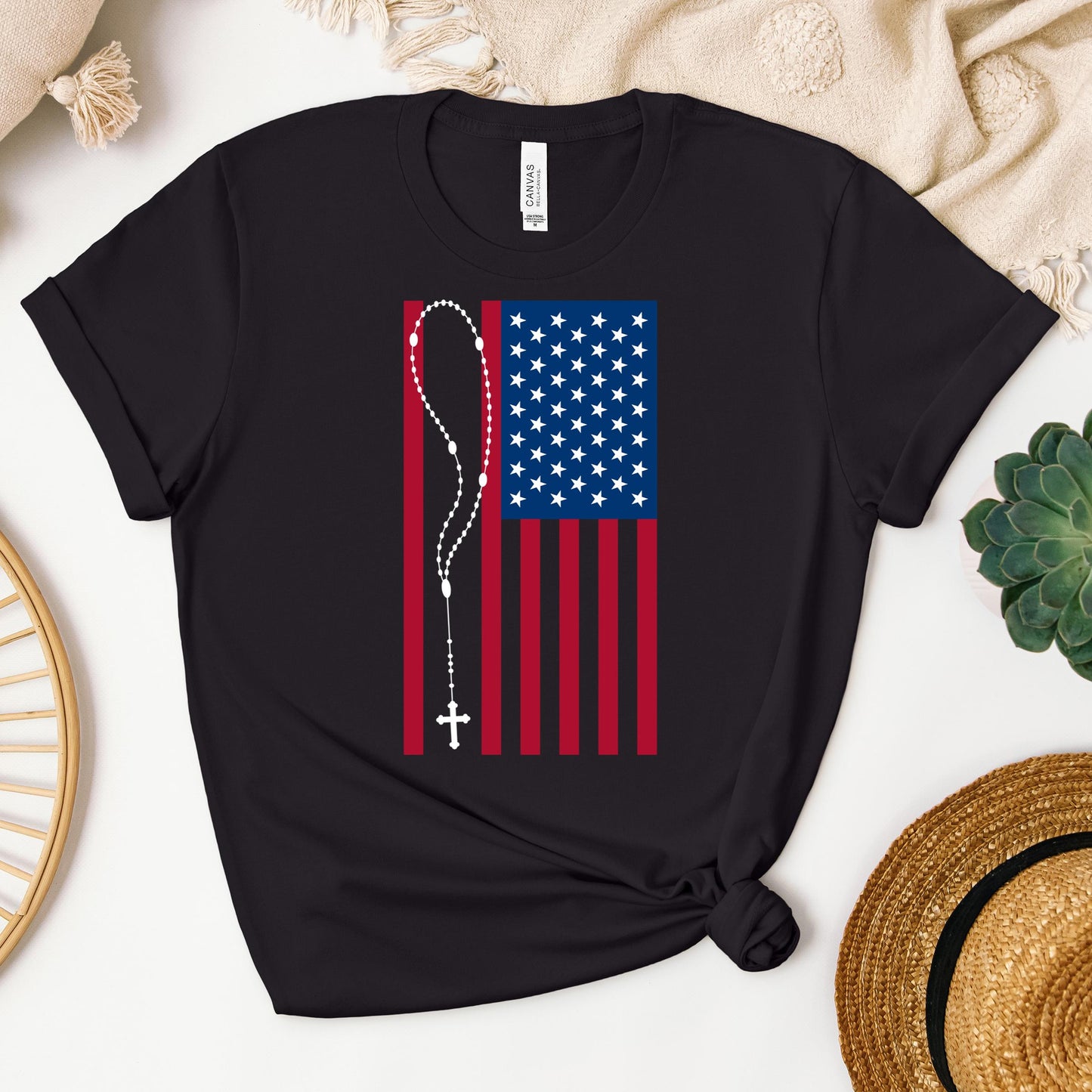 American Flag Rosary
