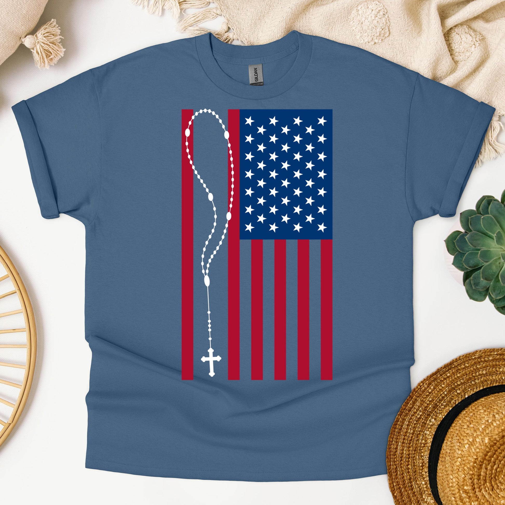 American Flag Rosary