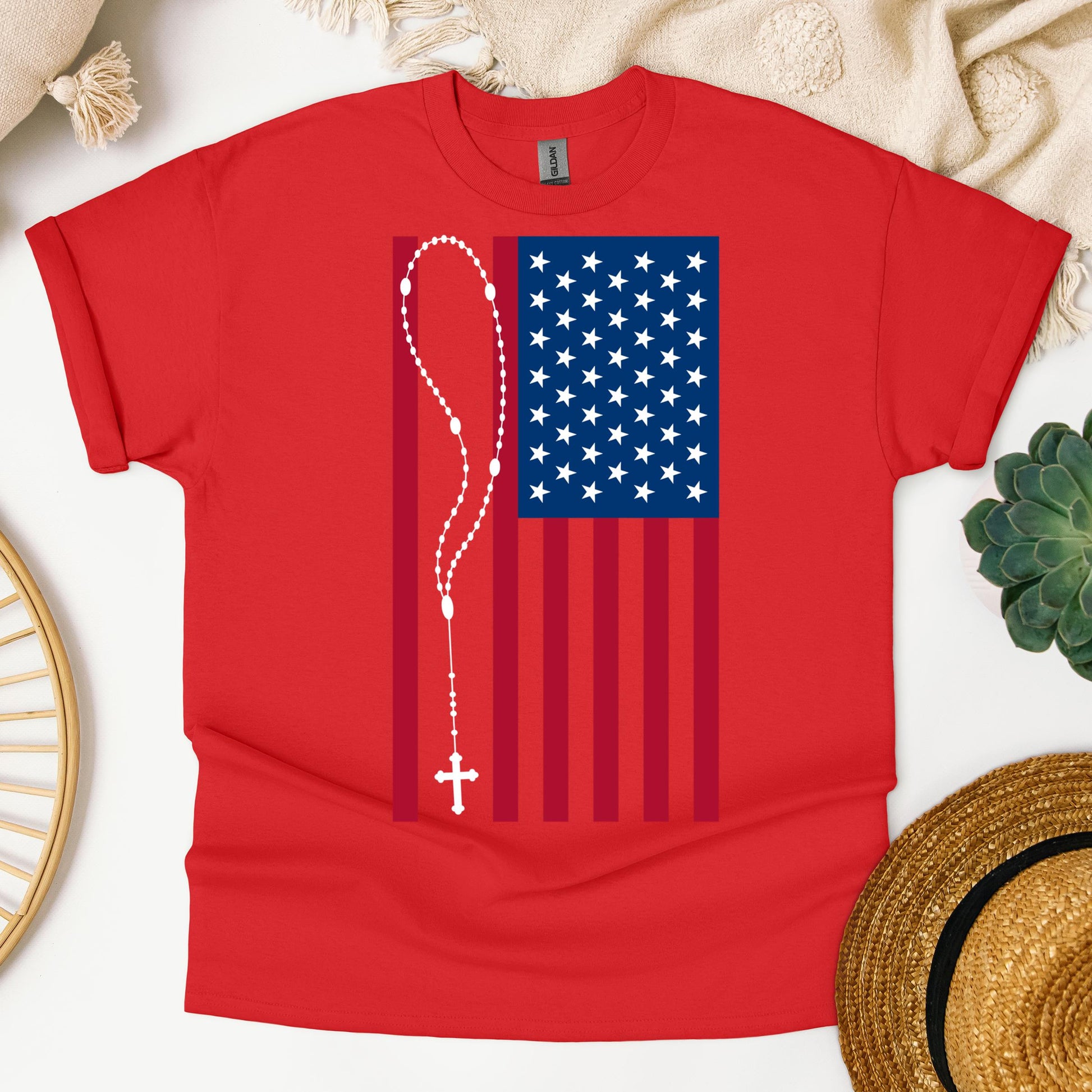 American Flag Rosary