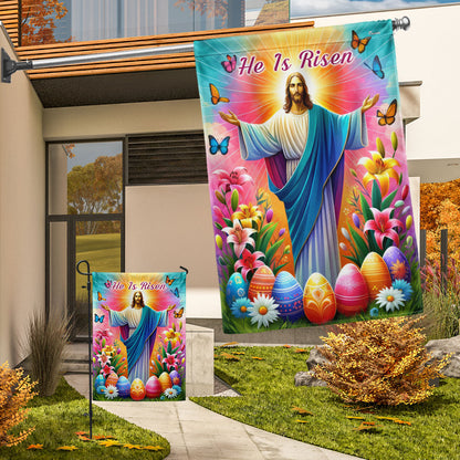 FLAGWIX  He Is Risen Resurrection of Jesus Easter Day Flag