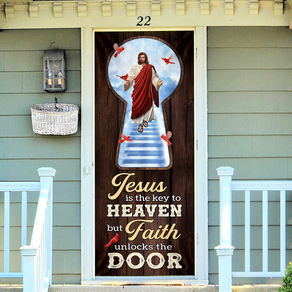 Jesus Is The Key To Heaven Door Cover