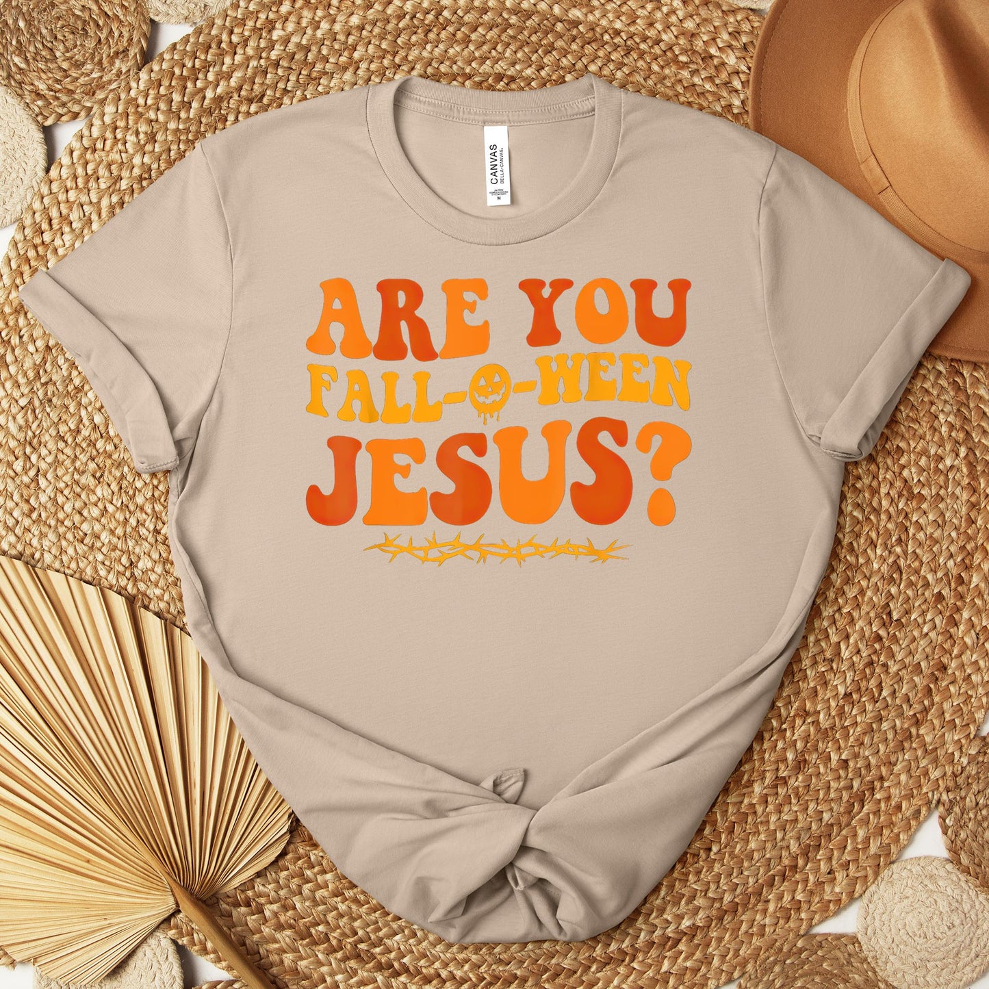 Are You Fall-O-Ween Jesus 02 Premium T-shirt